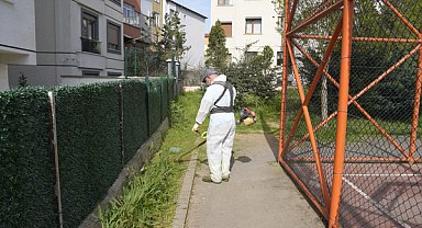 Kartal’da park ve yeşil alanlarda yaz hazırlığı