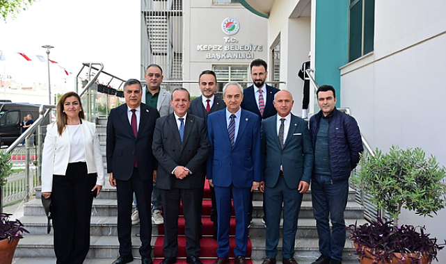 KKTC heyetinden Kepez Belediyesi’ne ziyaret