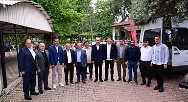 Kocagöz, hacı adaylarını ziyaret etti