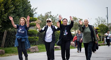 Konak’ta Dünya Sağlık Haftası’na özel doğa yürüyüşü düzenlendi