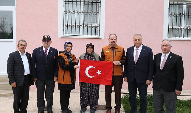 Konya’da şehit polis ailelerine ziyaret gerçekleştirildi