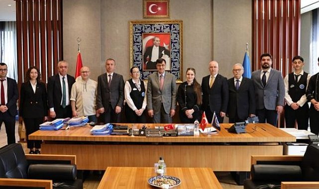 Kütahya’da Turizm Haftası Komitesi’nden Başkan Kahveci’ye ziyaret