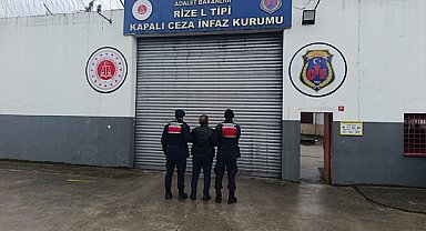 Rize’de aranan şahısların yakalanmasına yönelik operasyonlar düzenlendi