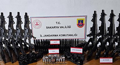 Sakarya’da silah kaçakçılığı operasyonu düzenlendi