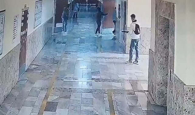 Siverek’teki okul saldırısı kameralara yansıdı