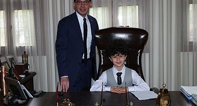 Tokat'ta 23 Nisan kapsamında temsili devir teslim gerçekleştirildi