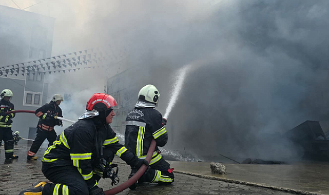 Trabzon İtfaiyesi, 18 ilçede toplam 10 bin 61 olaya müdahale etti