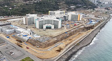 Trabzon Şehir Hastanesi’nin altyapısı hazırlanıyor