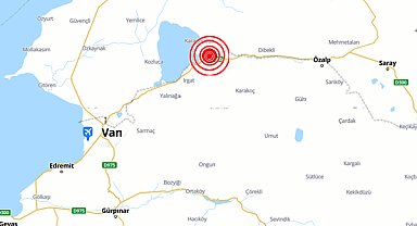 Van’da 5.1 büyüklüğünde deprem