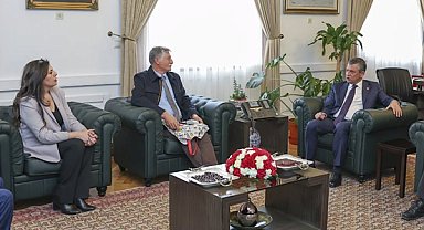 Yeni Kuşak Köy Enstitülüler Derneği’nden Özel’e ziyaret