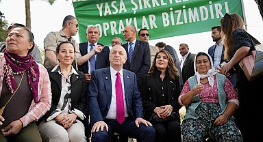 Zafer Partisi Genel Başkanı Özdağ, Akbelen’i ziyaret etti