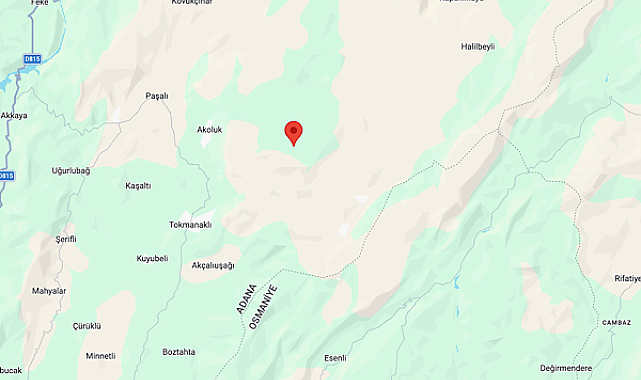 Adana'da deprem