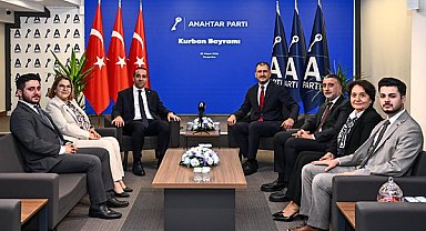 Anahtar Parti ile İYİ Parti arasında bayramlaşma