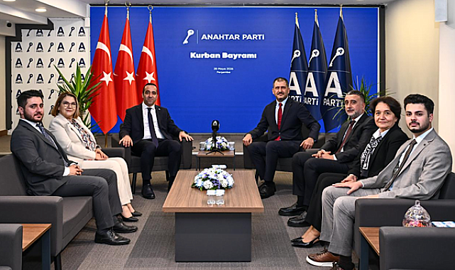 Anahtar Parti ile İYİ Parti arasında bayramlaşma