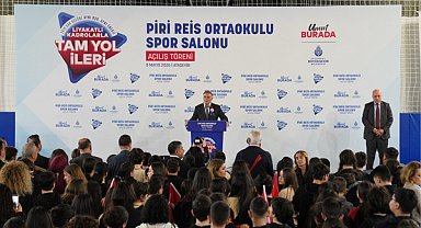 Ataşehir Piri Reis İlkokulu spor salonu hizmete açıldı