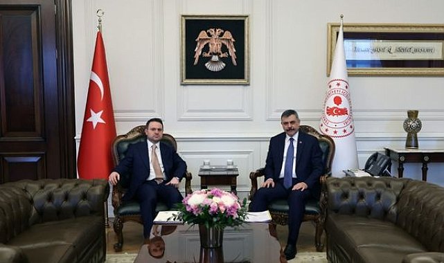 Bakan Çiftçi, Adalet Bakanı Gürlek’i bakanlıkta ağırladı