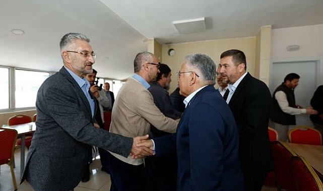 Başkan Büyükkılıç, STK temsilcileriyle bayramlaştı