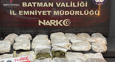 Batman’da uyuşturucu operasyonu