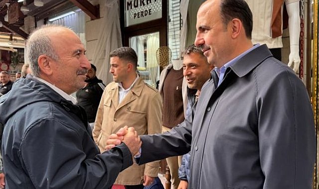 Belediye Başkanı Altay esnafla bir araya geldi