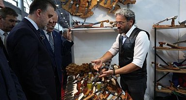 Bursa bıçağı uluslararası festivalde sergilendi