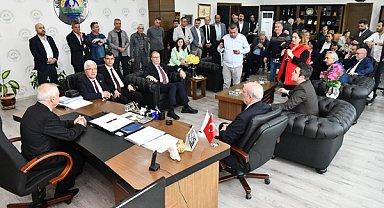 CHP heyetinden Keşan Belediyesi’ne ziyaret