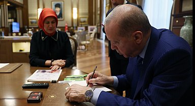 Cumhurbaşkanı Erdoğan’dan Türk Kızılay’a kurban bağışı