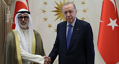 Cumhurbaşkanı Erdoğan, Kuveyt Dışişleri Bakanı es-Sabah’ı kabul etti