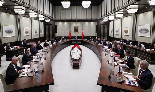 Cumhurbaşkanlığı kabinesi, Cumhurbaşkanı Erdoğan başkanlığında toplandı