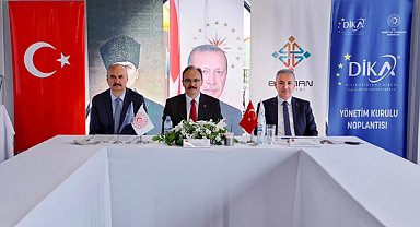 DİKA yönetim kurulu toplantısı Batman’da gerçekleştirildi