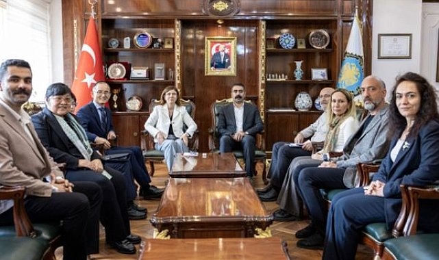 Diyarbakır Büyükşehir Belediyesi’ne Çin heyetinden ziyaret