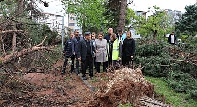 Gaziantep’te süper hücre sonrası çalışmalar sürüyor