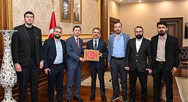 KOYİD Başkanı Fıngaloğlu’ndan Vali Aktaş’a ziyaret