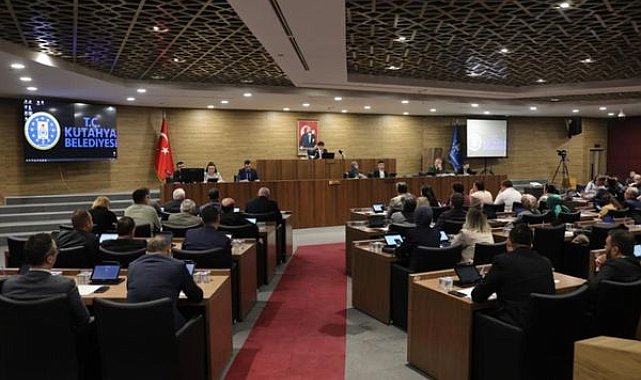 Kütahya Belediye Meclisi olağan toplantısı gerçekleştirildi