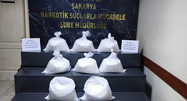Sakarya’da 80 kilo pregabalin ele geçirildi
