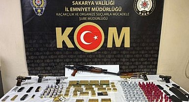 Sakarya’da silah kaçakçılığı operasyonunda 1 şüpheli tutuklandı