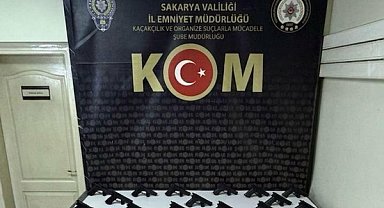 Sakarya merkezli silah kaçakçılığı operasyonunda 2 kişi tutuklandı