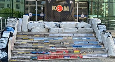 Şanlıurfa’da 3,5 milyon liralık kaçak sigara operasyonu