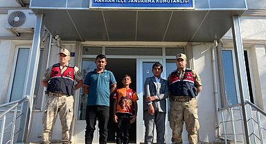 Şanlıurfa’da kaybolan iki çocuk jandarma ekiplerince bulundu