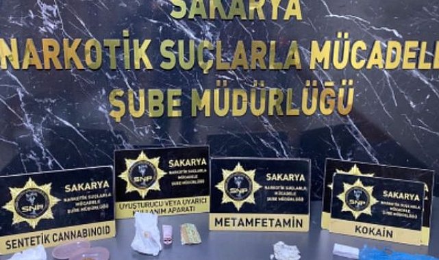 Serdivan’da uyuşturucu operasyonu