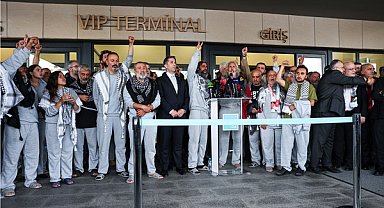 Sumud Filosu Aktivistleri Türkiye’ye döndü