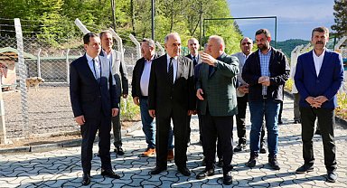 Vali Erol’dan sokak hayvanları rehabilitasyon merkezine inceleme