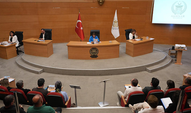 Akhisar Belediyesi 2026 yılı Mayıs ayı Olağan Meclis Toplantısı yapıldı
