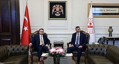 Bakan Çiftçi ve Bakan Gürlek, MHP Genel Başkanı Bahçeli’yi ziyaret etti