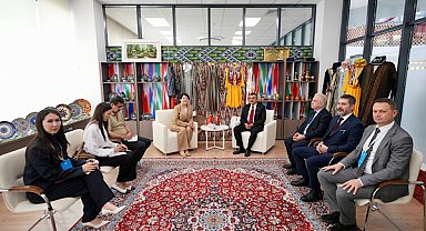 Bakan Tekin, Kırgızistan ve Azerbaycan Eğitim Bakanları ile görüştü