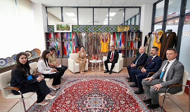 Bakan Tekin, Kırgızistan ve Azerbaycan Eğitim Bakanları ile 