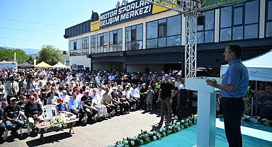 Başiskele Belediyesi Motor Sporları Gelişim Merkezi tanıtımına Vali Aktaş'ta katıldı