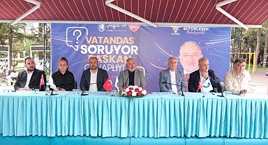 Başkan Aşgın, vatandaşlarla Pirbaba Parkı’nda buluştu