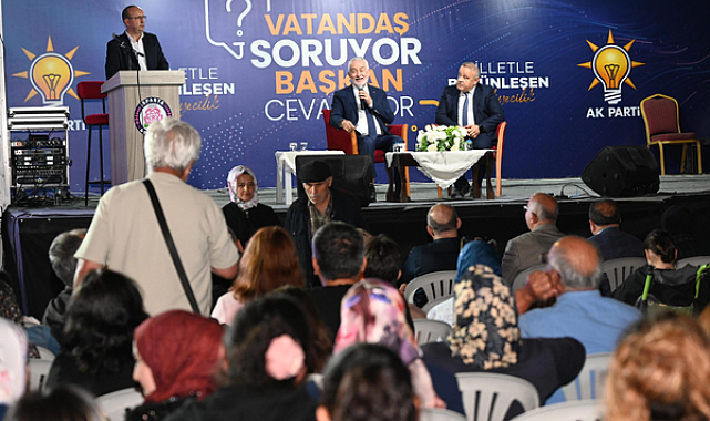 Başkan Başdeğirmen, Işıkkent Mahallesi’nde vatandaşlarla buluştu