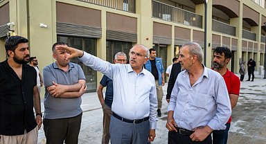 Başkan Er: Yeni iş yerleri hazır, esnaf kalıcı alanlara taşınacak