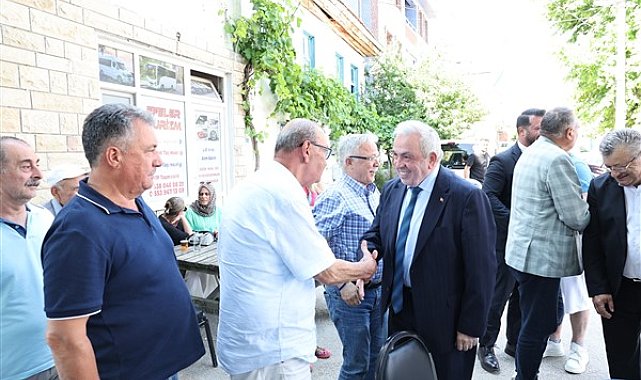 Başkan Özdemir Kayapa Mahallesi’nde vatandaşlarla buluştu